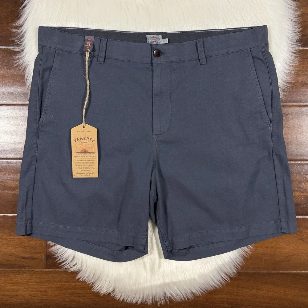 Faherty Men's Size 38 Blue Nights 8